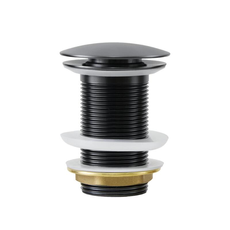 Vasque à poser ovale gunmetal en inox 55x35 cm