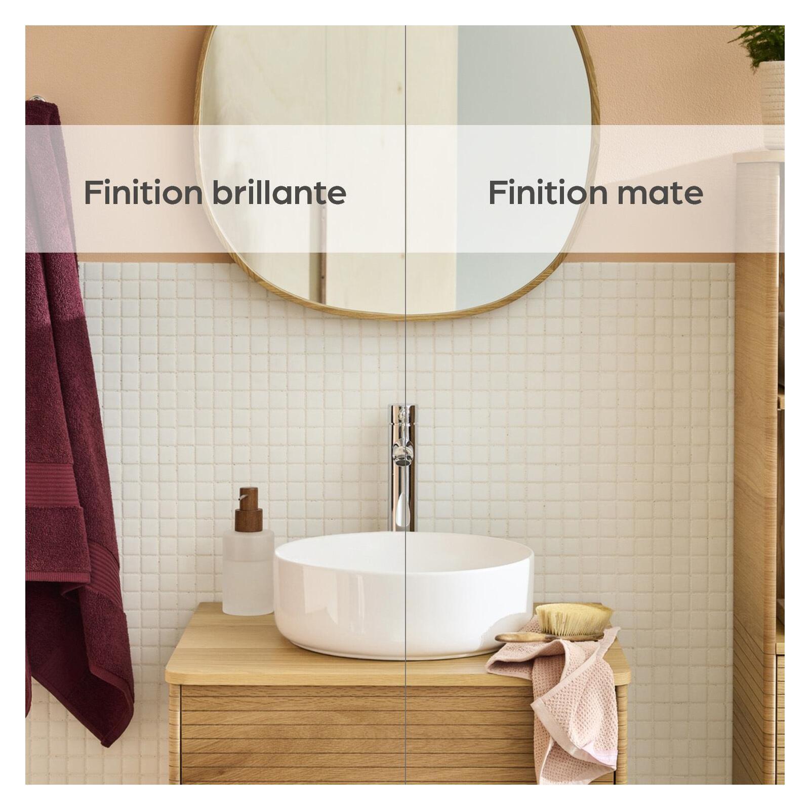 Vasque à poser ronde en céramique 36cm