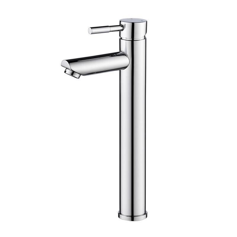Ensemble meuble double vasque 120cm chêne naturel avec vasques carrées blanches et robinets