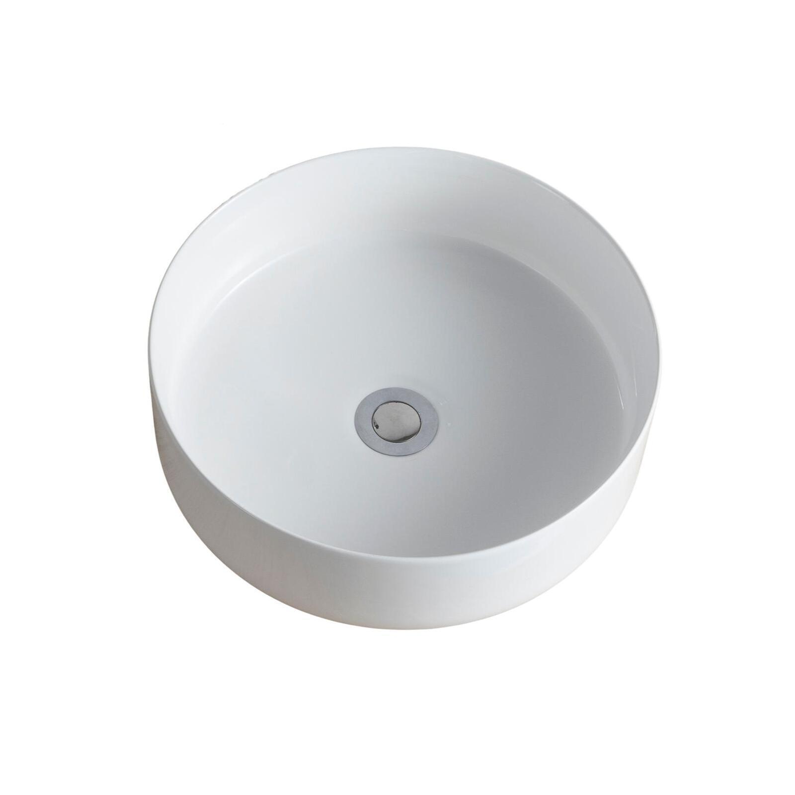 Ensemble meuble double vasque 140cm chêne naturel avec vasques rondes blanches