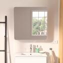 Armoire de toilette blanche 60cm - 1 porte