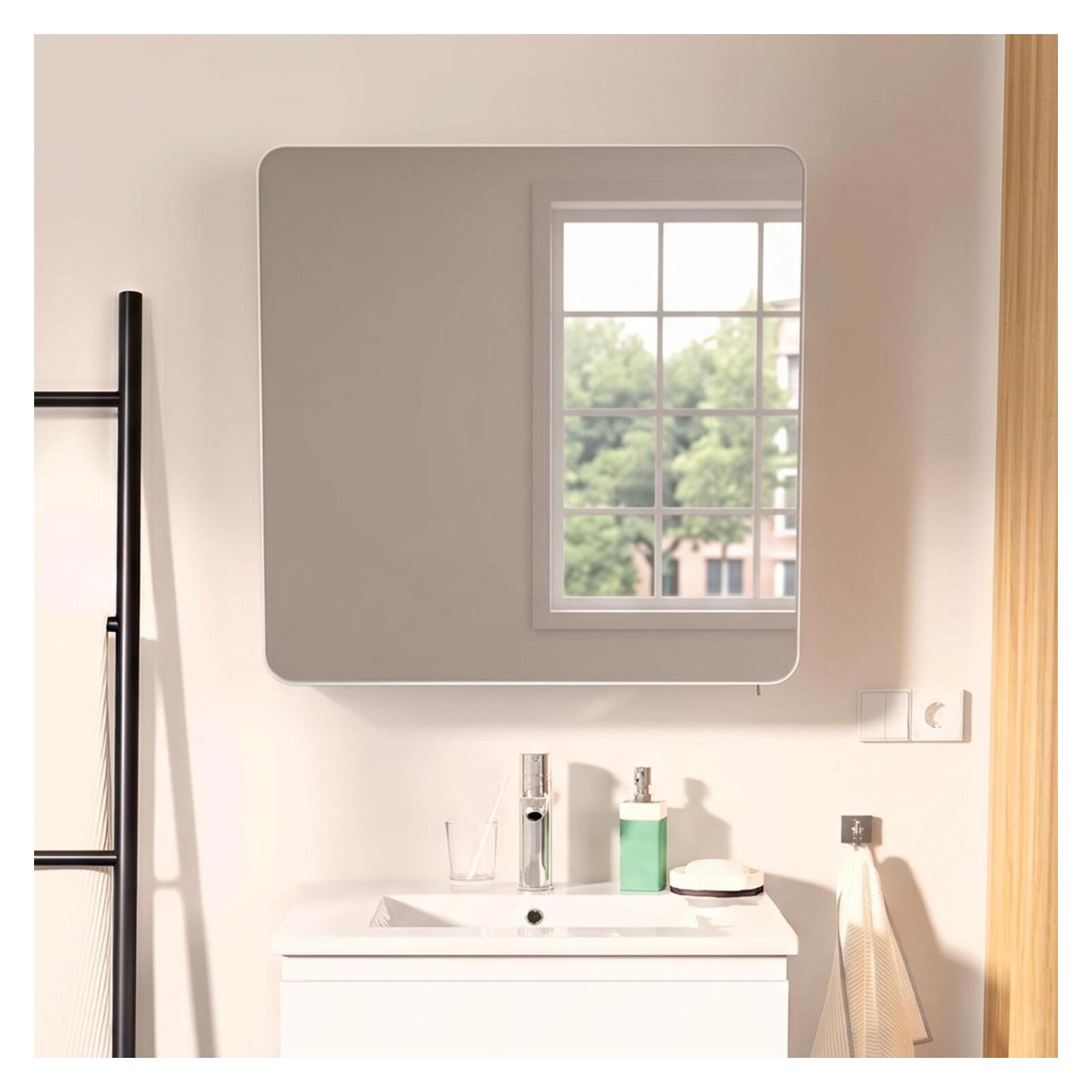 Armoire de toilette blanche 60cm - 1 porte