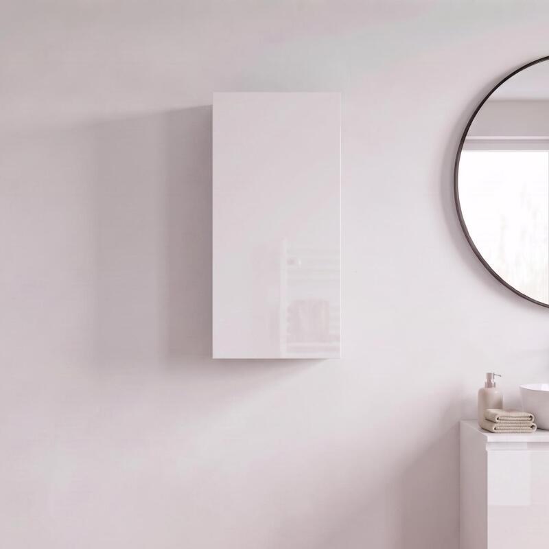 Meuble de rangement - Meuble haut 1 porte - Faible profondeur