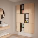 Meuble de rangement - Meuble haut 1 porte - Faible profondeur