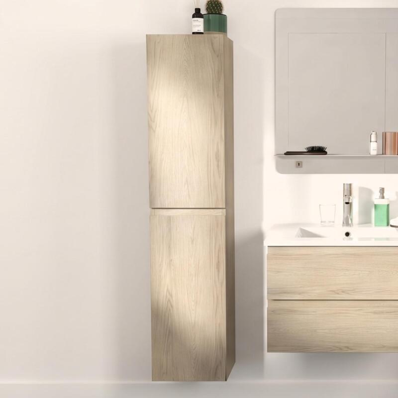Colonne de salle de bain suspendue 140 cm