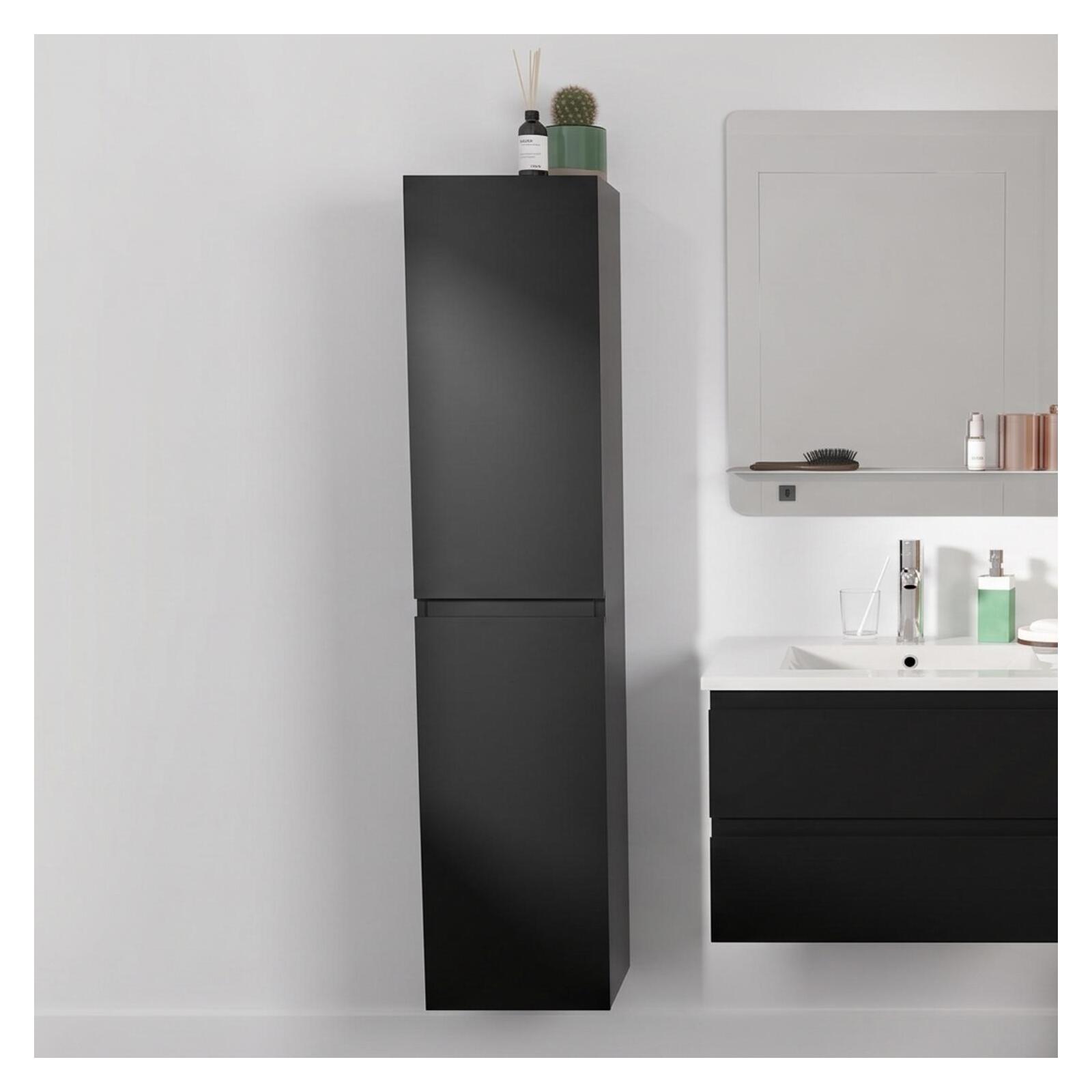 Colonne de salle de bain suspendue 140 cm