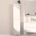 Colonne de salle de bain suspendue 140 cm