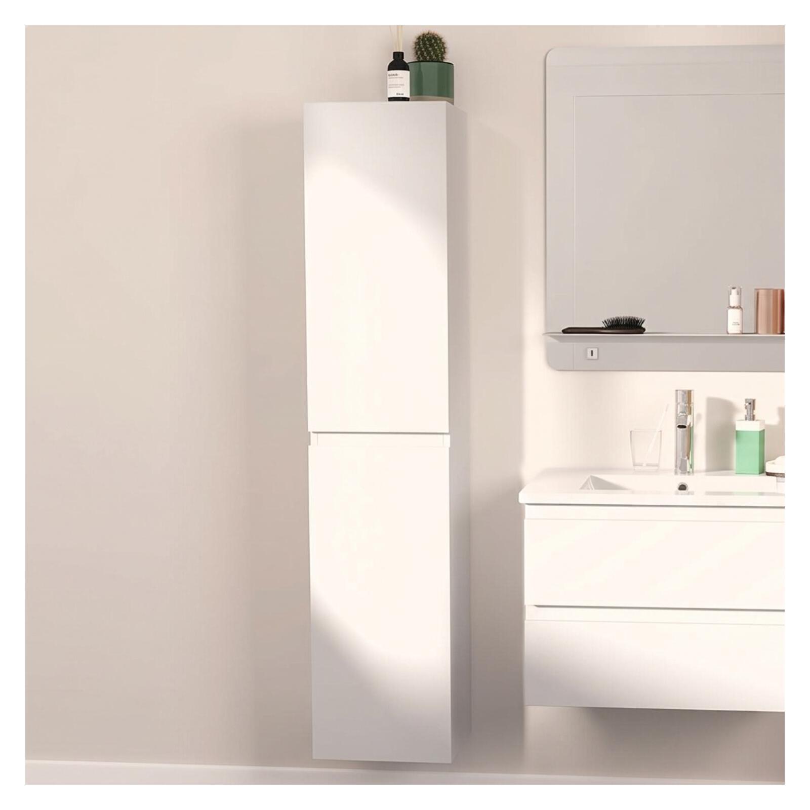 Colonne de salle de bain suspendue 140 cm