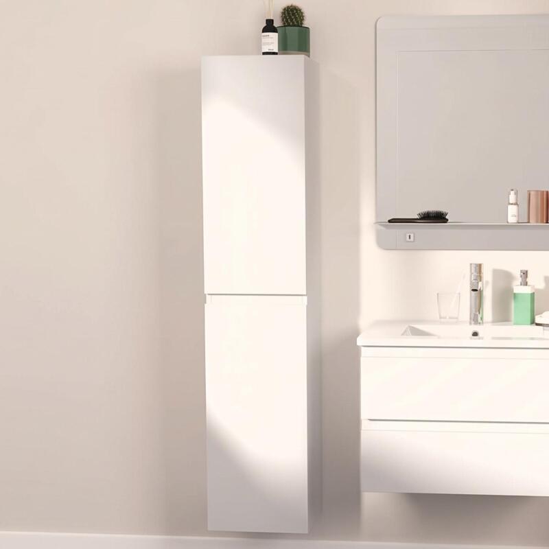 Colonne de salle de bain suspendue 140 cm