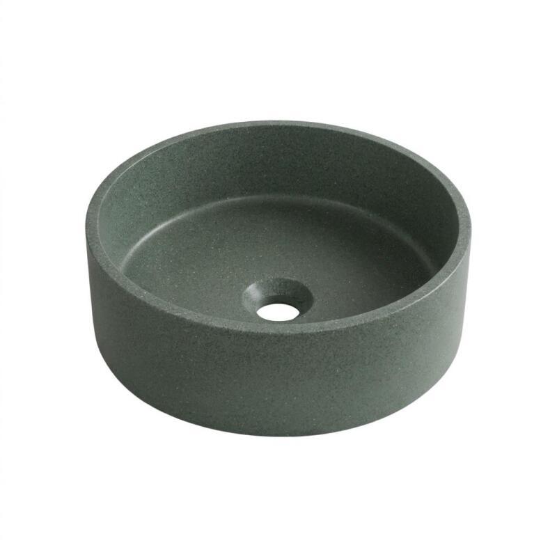 Vasque à poser ronde en grès 36cm