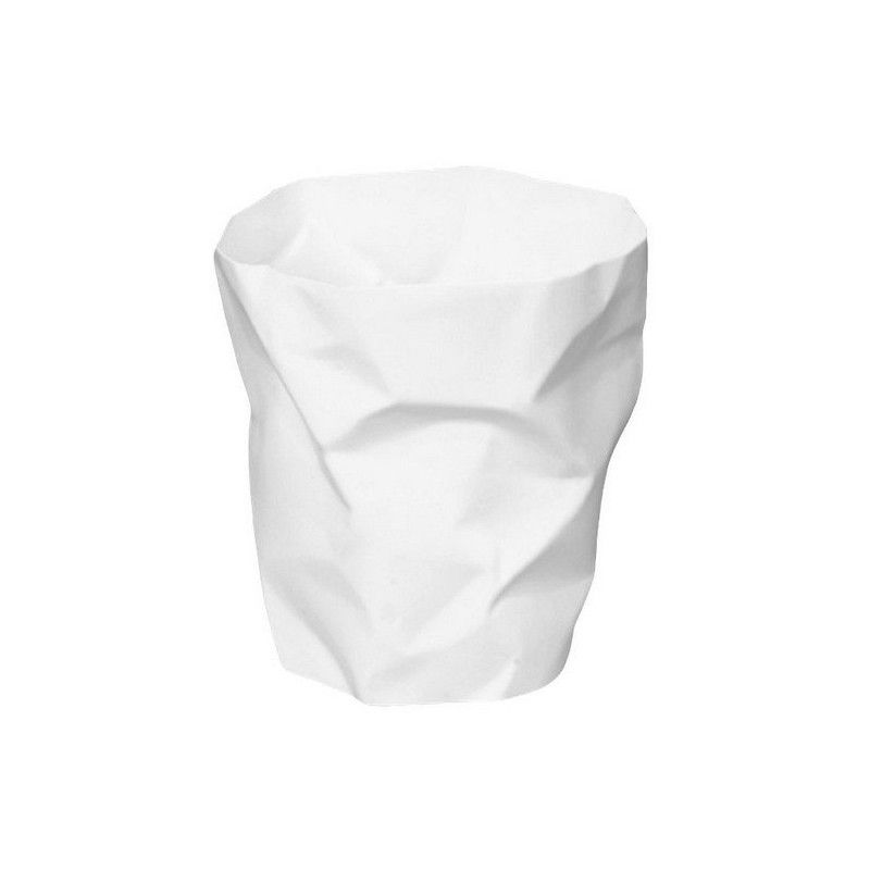 Corbeille Papier Design Blanche HOOK