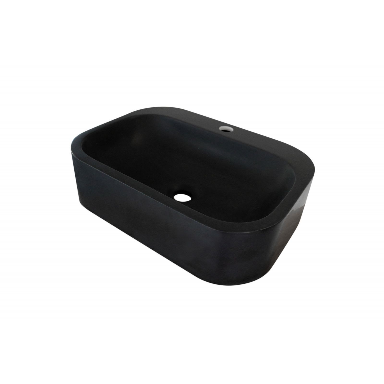 Vasque noire à poser - Résine L50 ITO