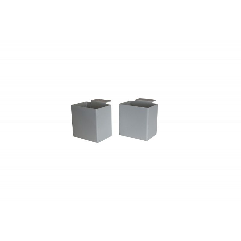 PACK 2 Boîtes de rangement avec pince PACK 2 Boîtes de rangement avec pince
