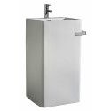 Lavabo colonne  blanc céramique H85 ACTA