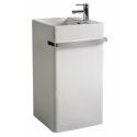 Lavabo colonne  blanc céramique H85 ACTA