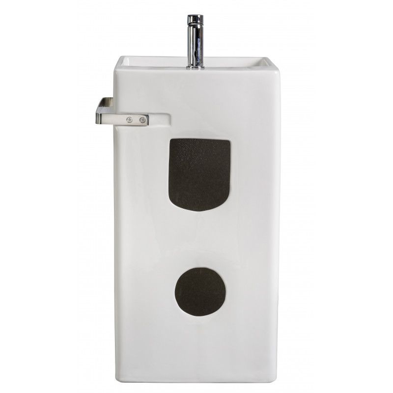 lavabo sur pied rétro