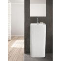 Lavabo colonne blanc céramique H85 cm ELITE