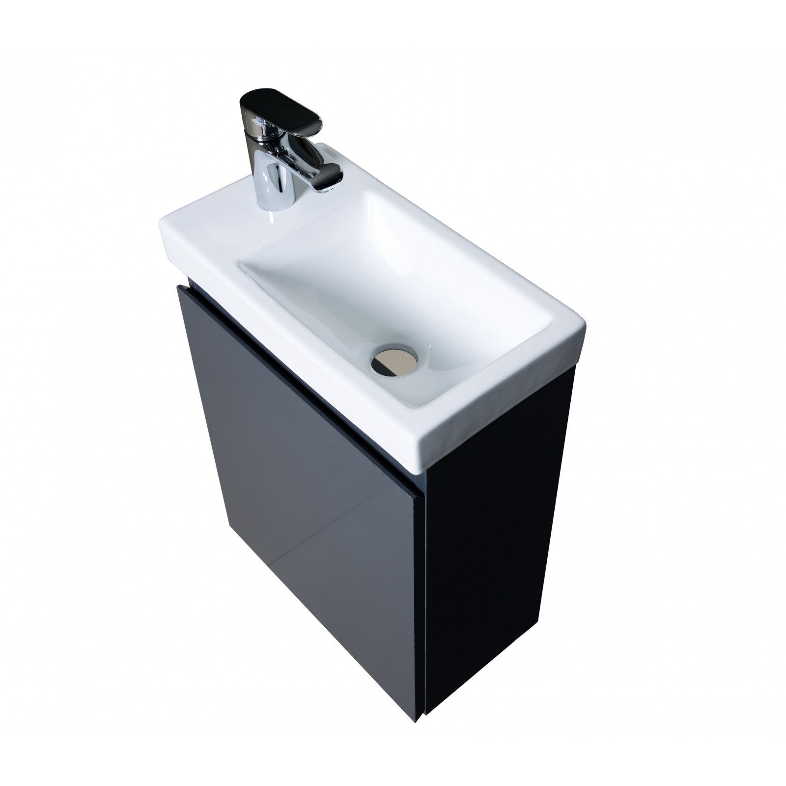 Lave-mains L40,5 x H55 Gris LISA Lave-mains L40,5 x H55 Gris LISA
