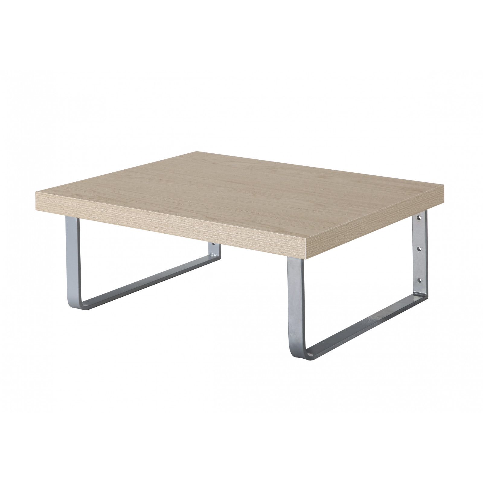 Plan suspendu pour vasque 60 cm chêne + 2 équerres MOON Plan suspendu pour vasque 60 cm chêne + 2 équerres MOON