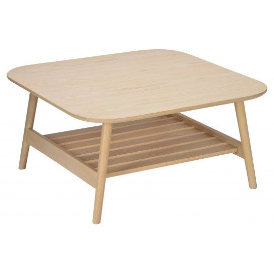 Table Basse Bois Carrée L80XH40xP80 OTELO