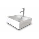 Plan Vasque Suspendu pour Salle de Bain 60 cm béton MOON + Vasque NINO + 2 équerres