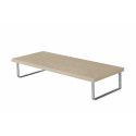 Plan suspendu pour vasque 120 cm chêne + 2 équerres MOON Plan suspendu pour vasque 120 cm chêne + 2 équerres MOON