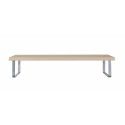 Plan suspendu pour vasque 120 cm chêne + 2 équerres MOON Plan suspendu pour vasque 120 cm chêne + 2 équerres MOON
