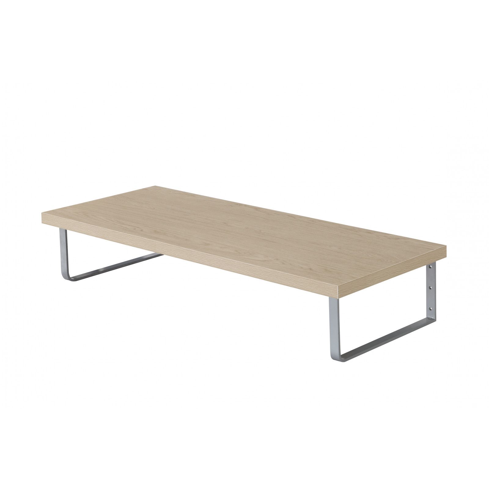 Plan suspendu pour vasque 120 cm chêne + 2 équerres MOON Plan suspendu pour vasque 120 cm chêne + 2 équerres MOON