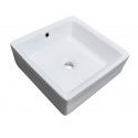 Vasque blanche à poser - Céramique L40 ANI Vasque blanche à poser - Céramique L40 ANI