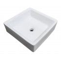 Vasque blanche à poser - Céramique L40 ANI Vasque blanche à poser - Céramique L40 ANI