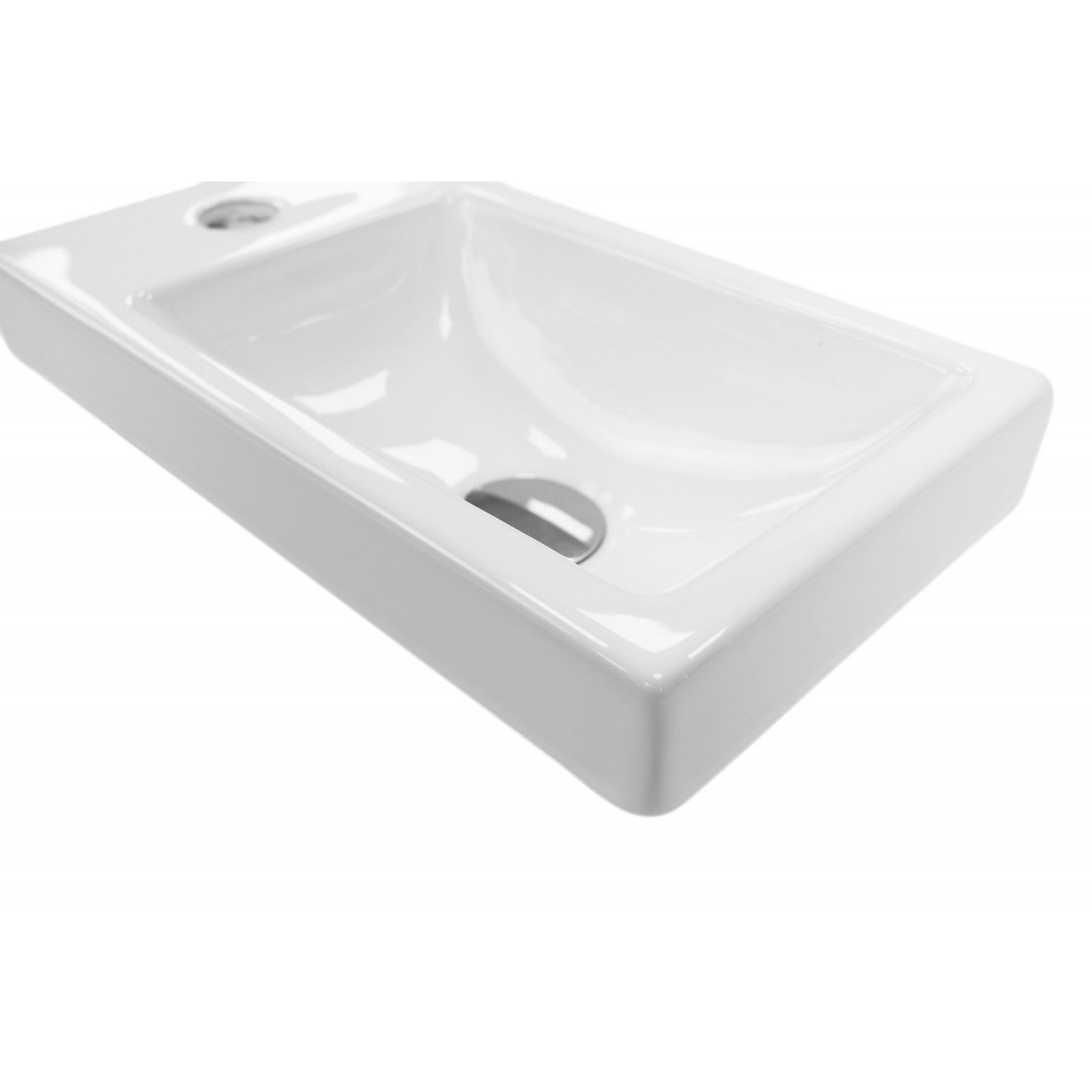 Lave-mains céramique LISA L41xP21,5 cm Lave-mains céramique LISA L41xP21,5 cm