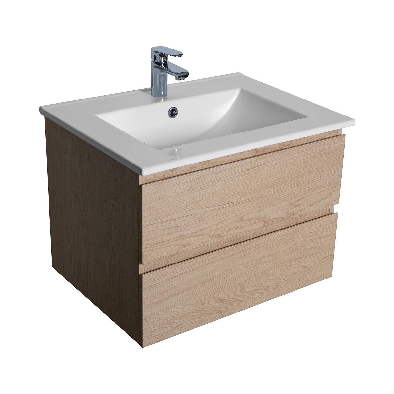 Ensemble Salle de Bain 60 cm Meuble Sous-vasque + Colonne SORRENTO Ensemble Salle de Bain 60 cm Meuble Sous-vasque + Colonne SORRENTO