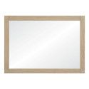 Ensemble de Salle De Bain Meuble Chêne 70 cm + Colonne de rangement Chêne 145 cm ATOLL + Miroir