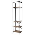 Portant vêtements bois et métal L50 x H200cm PAK Portant vêtements bois et métal L50 x H200cm PAK