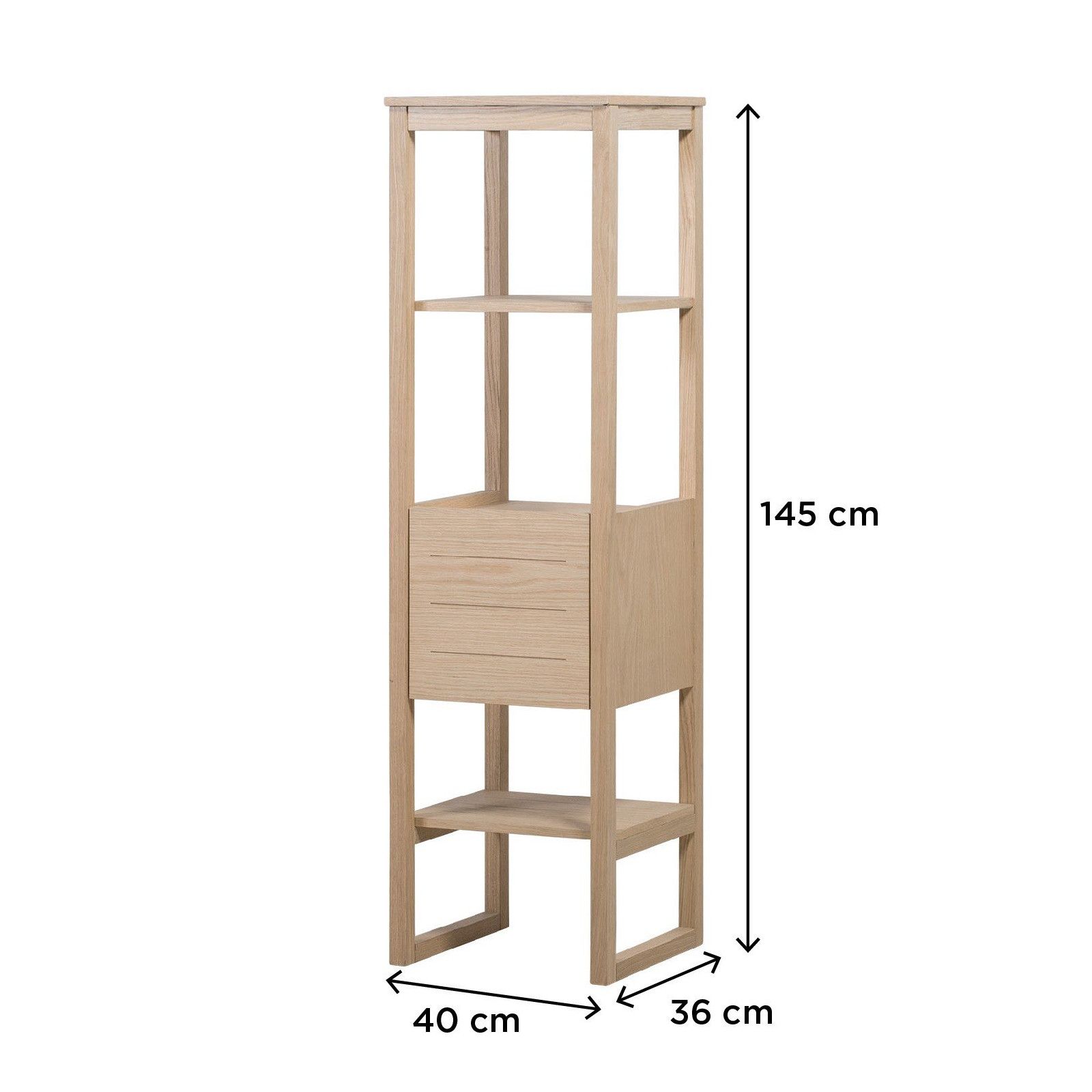 Ensemble de Salle De Bain Meuble Chêne 120 cm + Colonne de rangement ATOLL + 2 Miroirs + 2 Vasques