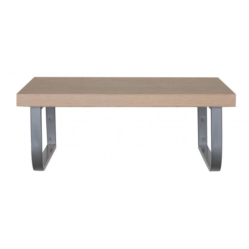 Plan de toilette Salle de Bain à suspendre WILL - 60 cm / 120 cm - Ep. 3,8 cm /12 cm - Décor Chêne /