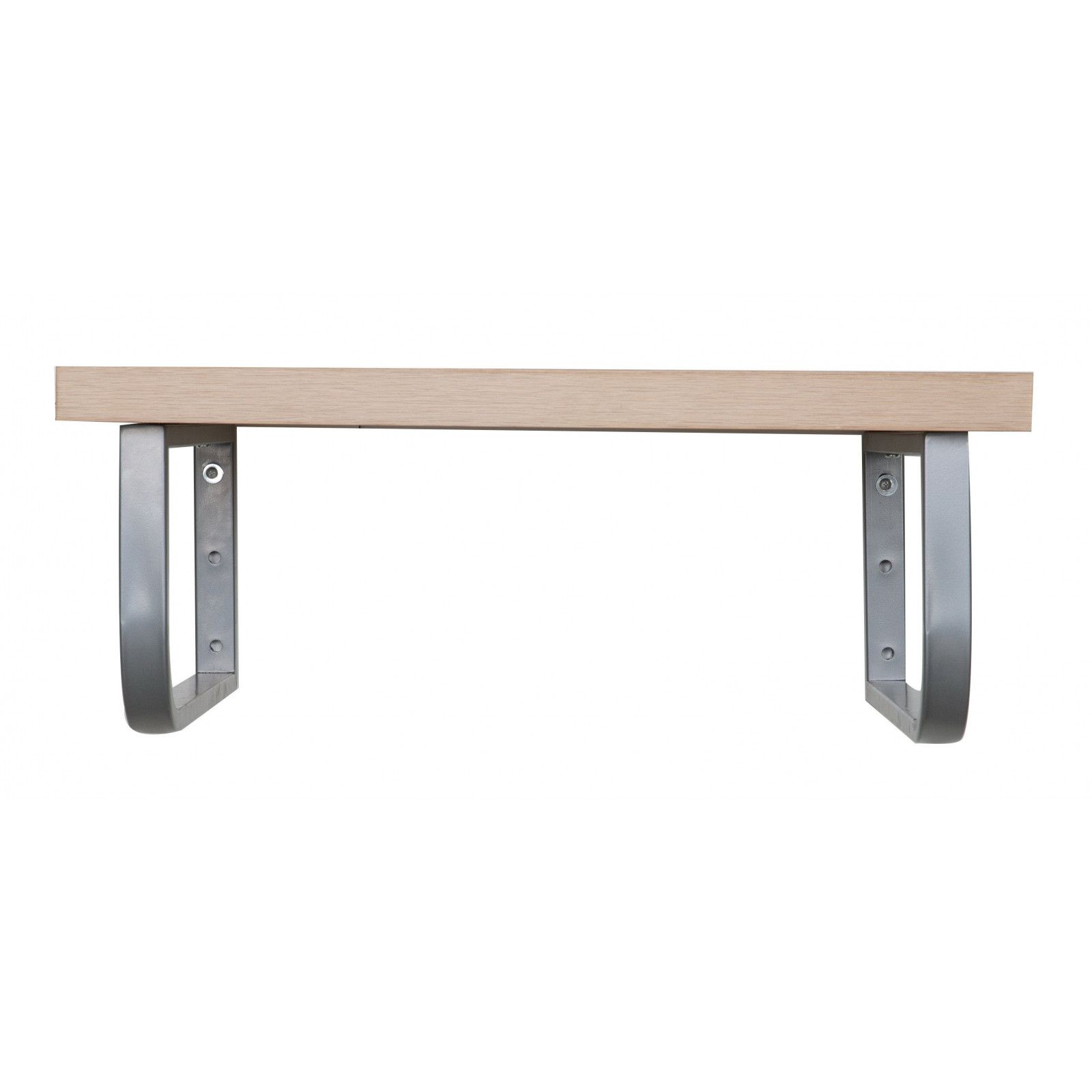 Plan de toilette Salle de Bain à suspendre WILL - 60 cm / 120 cm - Ep. 3,8 cm /12 cm - Décor Chêne /