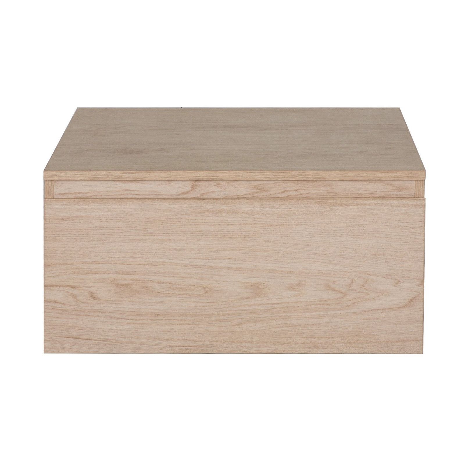 Meuble tiroir / Module de rangement WILL - Décor Chêne ou Blanc Laqué Meuble tiroir / Module de rangement WILL - Décor Chêne ou Blanc Laqué