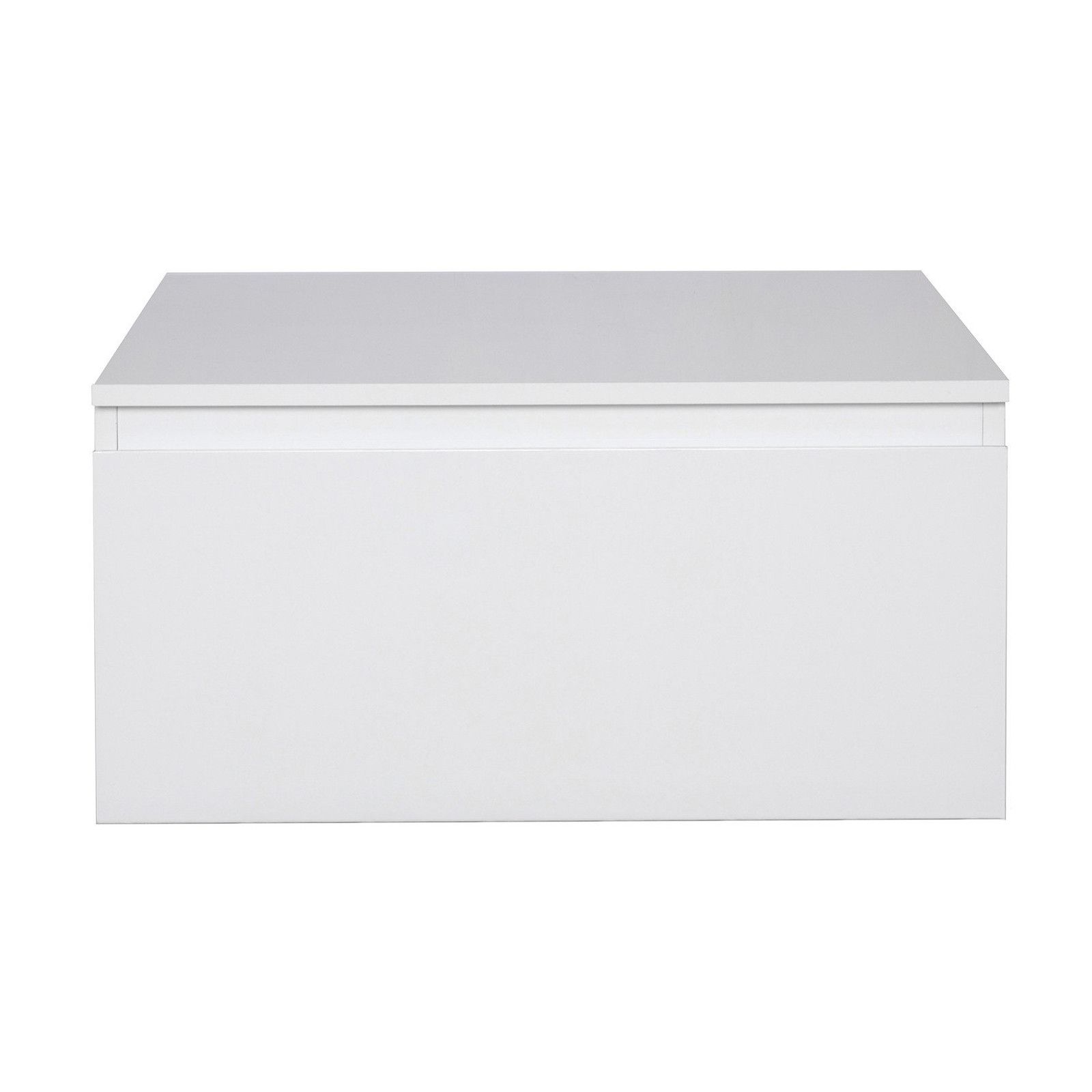 Meuble tiroir / Module de rangement WILL - Décor Chêne ou Blanc Laqué