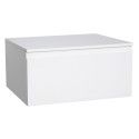 Ensemble de Salle de Bain WILL - Plan suspendu 60 cm + Equerres invisibles + Meuble tiroir + Vasque