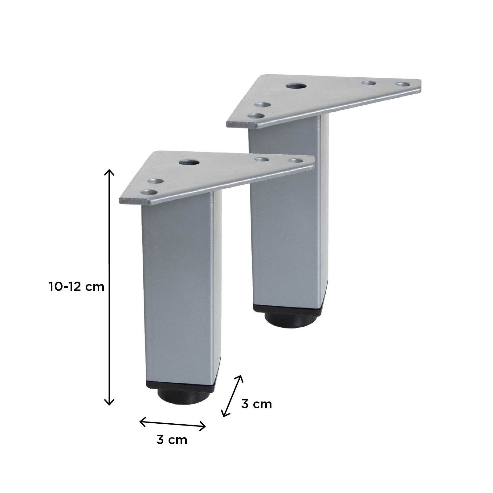 Ensemble de Salle de Bain WILL - Plan suspendu 60 cm + Equerres invisibles + Meuble tiroir + Vasque
