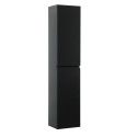 Colonne Salle de Bain à suspendre 140 cm Noir Carbone SORRENTO