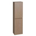 Ensemble de Salle de Bain WILL - Plan suspendu + Equerres + 3 Meubles de rangement + Vasque + Armoir