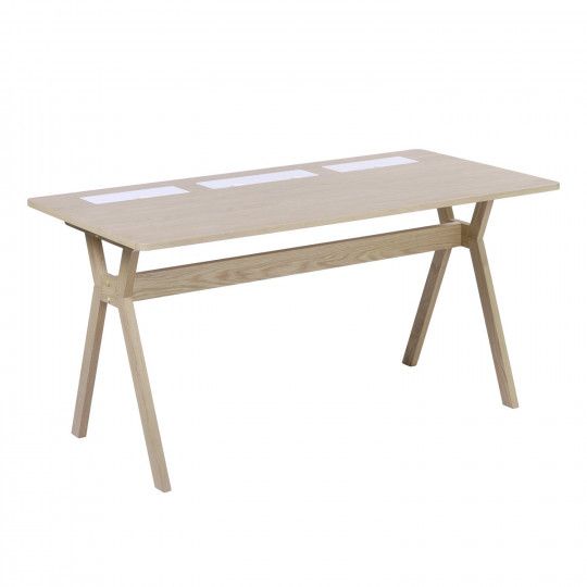 Bureau scandinave Bois 150 cm Mobox