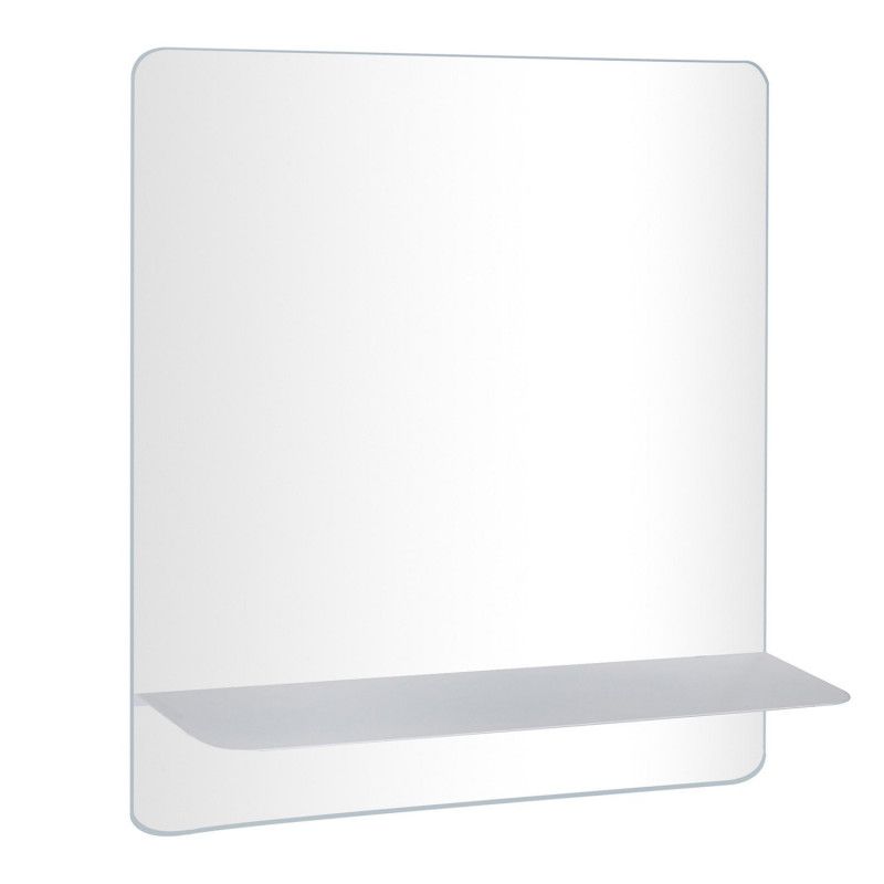 Ensemble de Salle de Bain WILL - Plan suspendu 120 cm + Equerres invisibles + 2 Vasques + 2 Miroirs