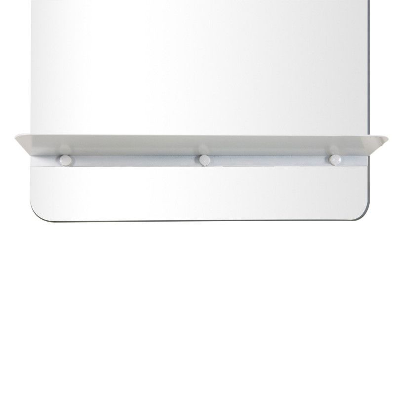 Ensemble de Salle de Bain WILL - Plan suspendu 120 cm + Equerres invisibles + 2 Vasques + 2 Miroirs