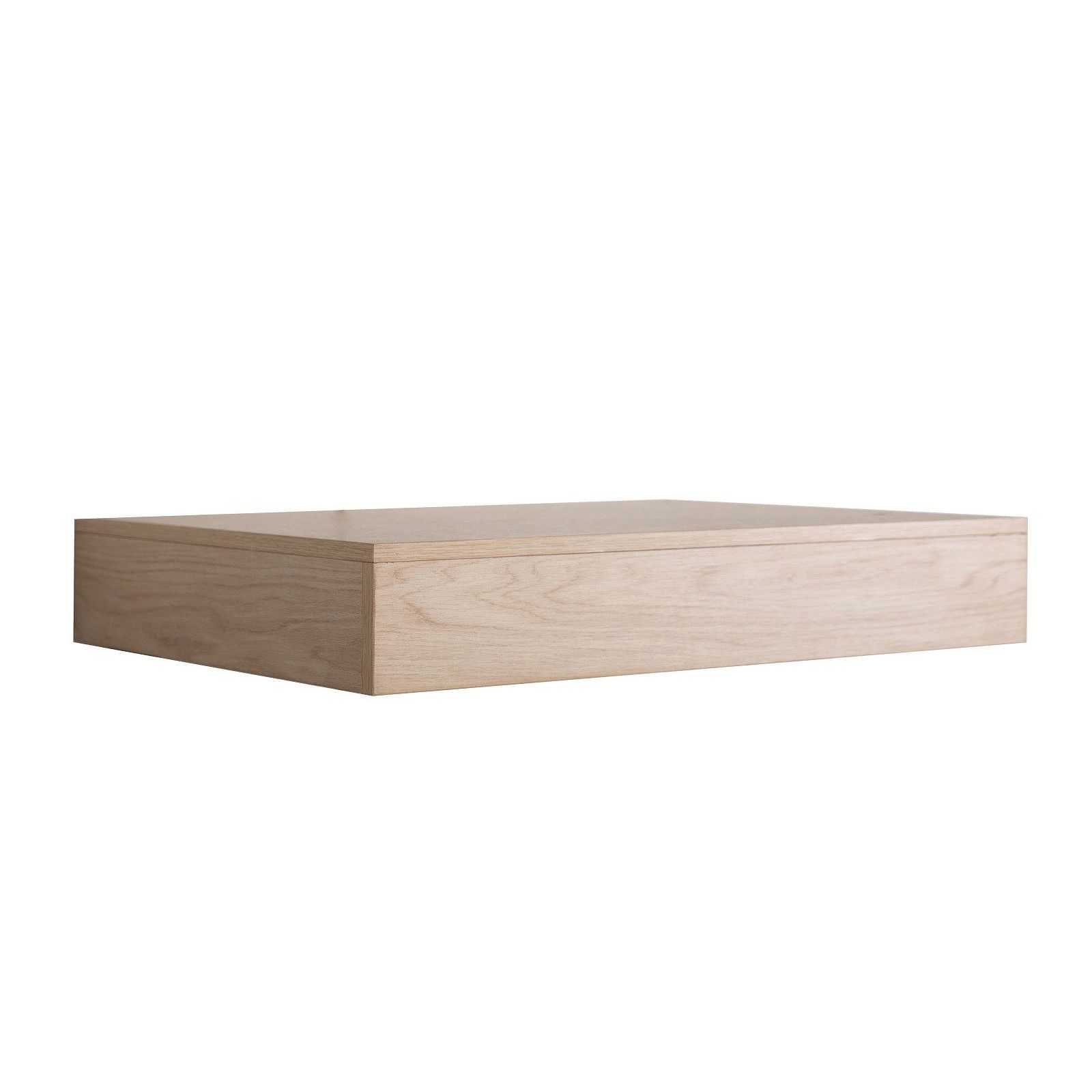 Meuble de Salle de Bain WILL - Plan épais 60 cm + Equerres + Vasque + Miroir