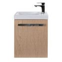 Lave-mains NEVADA avec vasque céramique L 41 x H 53 x P 21,5 cm