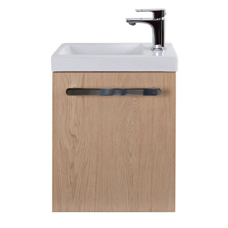 Lave-mains NEVADA avec vasque céramique L 41 x H 53 x P 21,5 cm