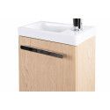 Lave-mains NEVADA avec vasque céramique L 41 x H 53 x P 21,5 cm